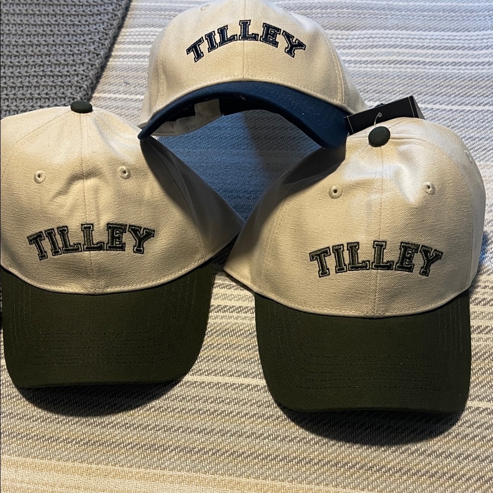 Tilley adult baseball caps L/XL
